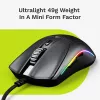 Rato gaming Glorious Gaming Model O 2 Mini RGB preto