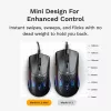 Rato gaming Glorious Gaming Model O 2 Mini RGB preto