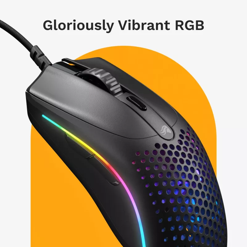 Rato gaming Glorious Gaming Model O 2 Mini RGB preto