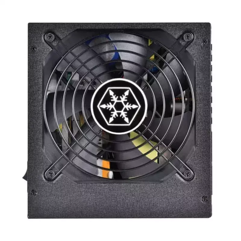 Fonte de alimentação SILVERSTONE ST1200-PTS 1200 W 80 PLUS Platinum, 20+4-Pin ATX, ventoinha de 120 mm, preto