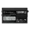 Fonte de alimentação SILVERSTONE ST1200-PTS 1200 W 80 PLUS Platinum, 20+4-Pin ATX, ventoinha de 120 mm, preto