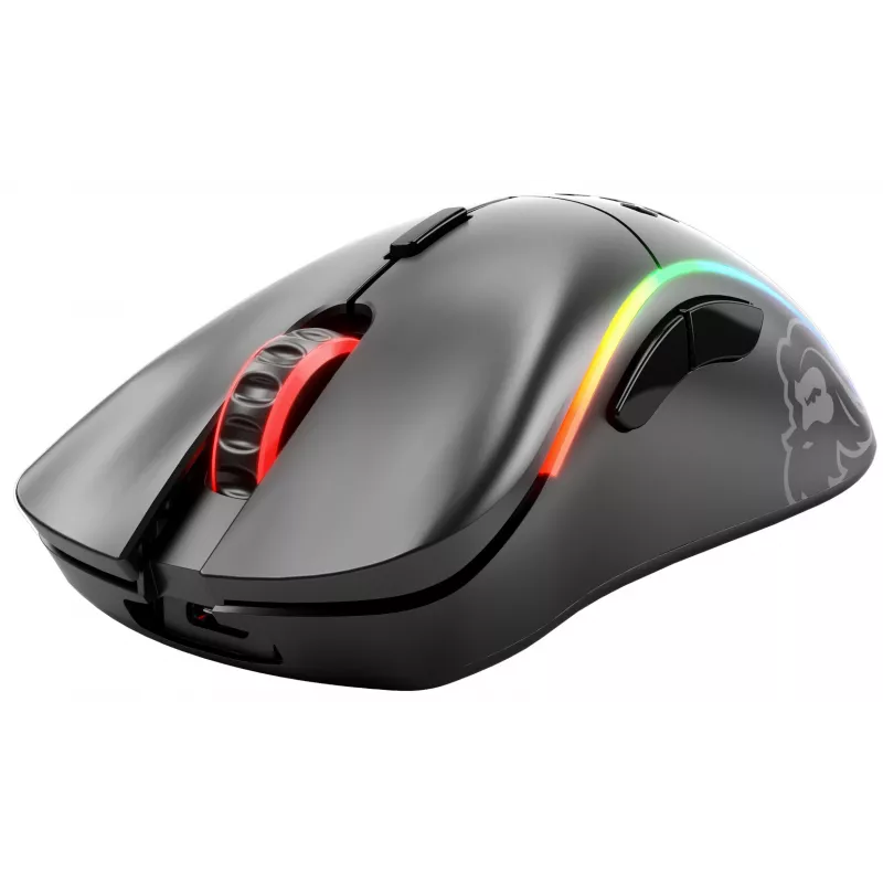Glorious Gaming Glorious Model D Wireless – preto mate, destro, RF Wireless, 19000 DPI, preto