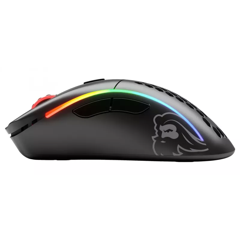 Glorious Gaming Glorious Model D Wireless – preto mate, destro, RF Wireless, 19000 DPI, preto
