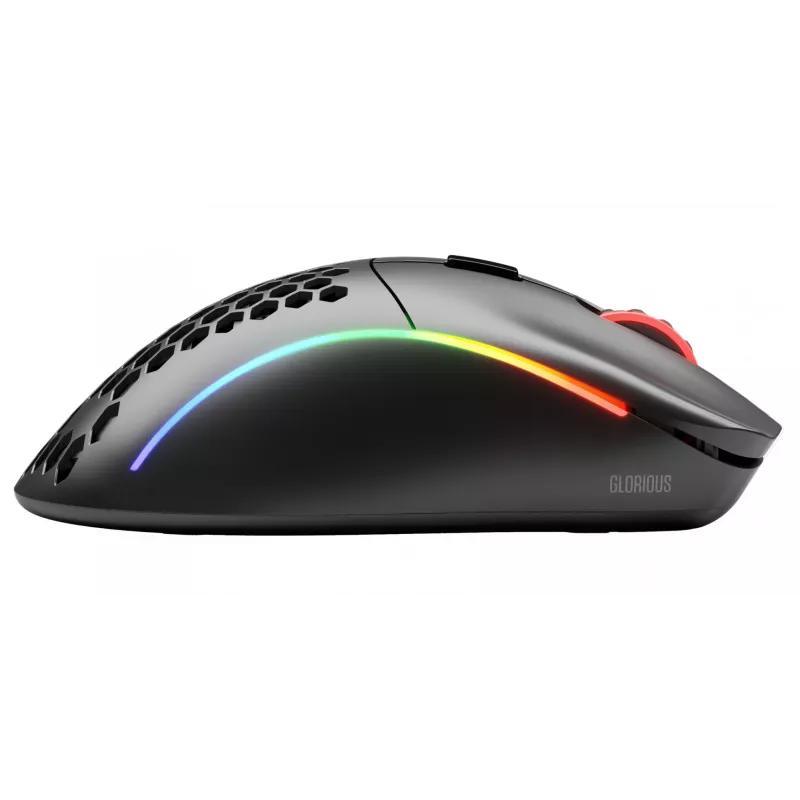 Glorious Gaming Glorious Model D Wireless – preto mate, destro, RF Wireless, 19000 DPI, preto