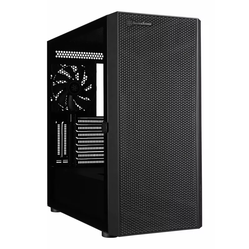Caixa para PC Silverstone SETA H1 Midi Tower preto