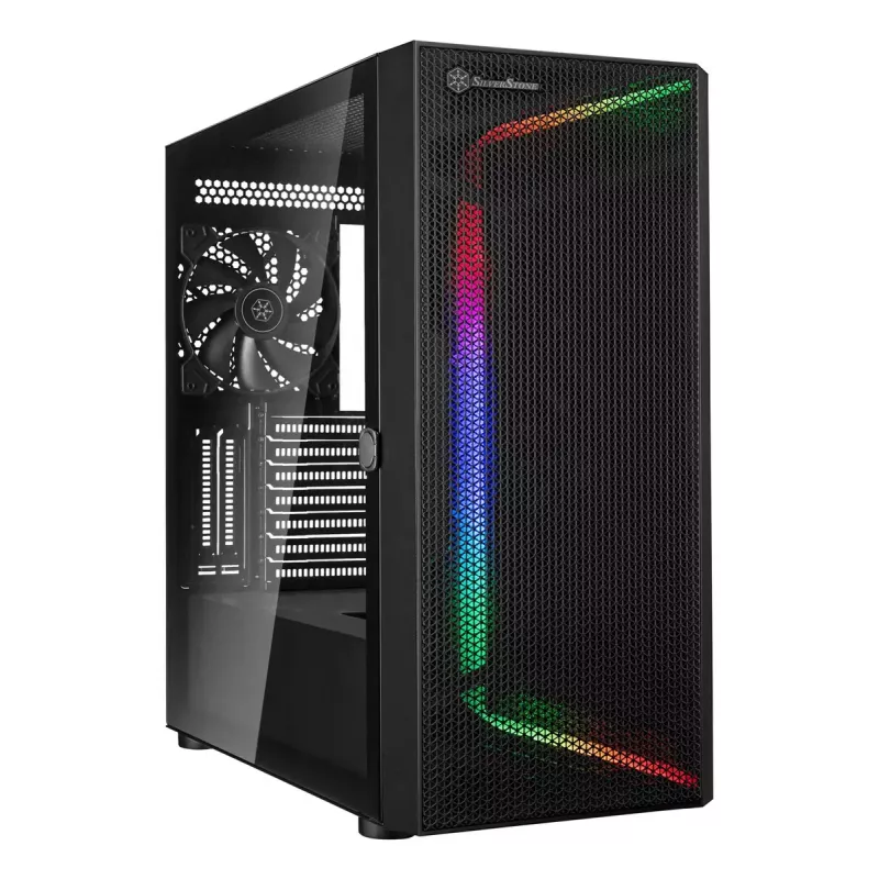 Caixa para PC Silverstone SETA H1 Midi Tower preto