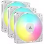 Ventoinha Corsair RS120 ARGB 12 cm branco 420–2100 U/min 3 unid.