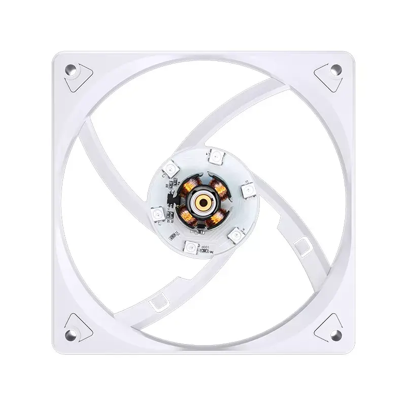 Jonsbo CR-3000 ARGB cooler de CPU de torre dupla, 2 x 120 mm, branco