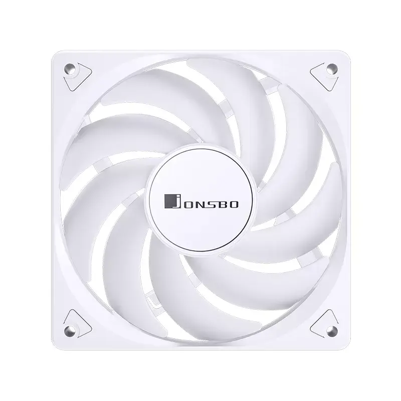 Jonsbo CR-3000 ARGB cooler de CPU de torre dupla, 2 x 120 mm, branco