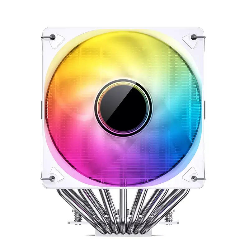 Jonsbo CR-3000 ARGB cooler de CPU de torre dupla, 2 x 120 mm, branco