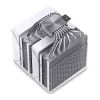 Jonsbo CR-3000 ARGB cooler de CPU de torre dupla, 2 x 120 mm, branco