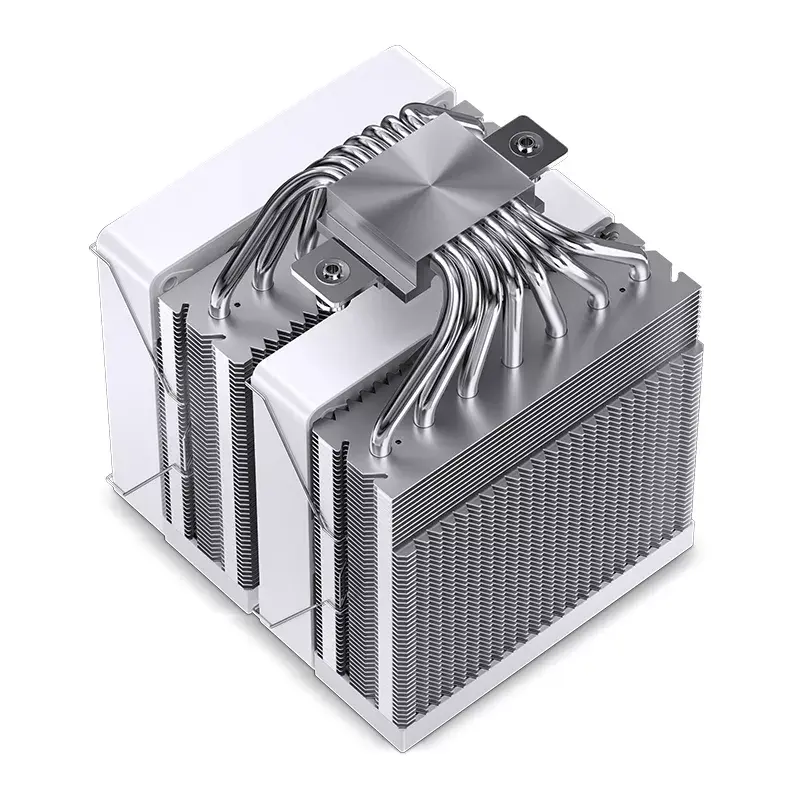 Jonsbo CR-3000 ARGB cooler de CPU de torre dupla, 2 x 120 mm, branco