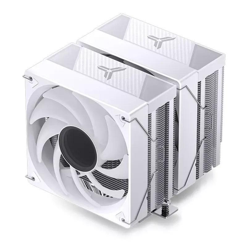 Jonsbo CR-3000 ARGB cooler de CPU de torre dupla, 2 x 120 mm, branco