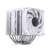 Jonsbo CR-3000 ARGB cooler de CPU de torre dupla, 2 x 120 mm, branco