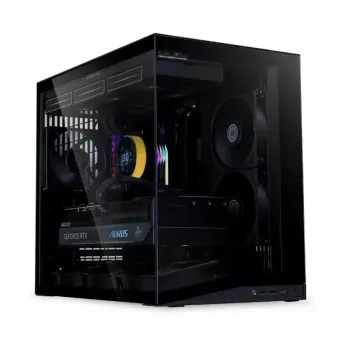 Caixa de computador Lian Li O11 Dynamic Mini V2 Flow preto