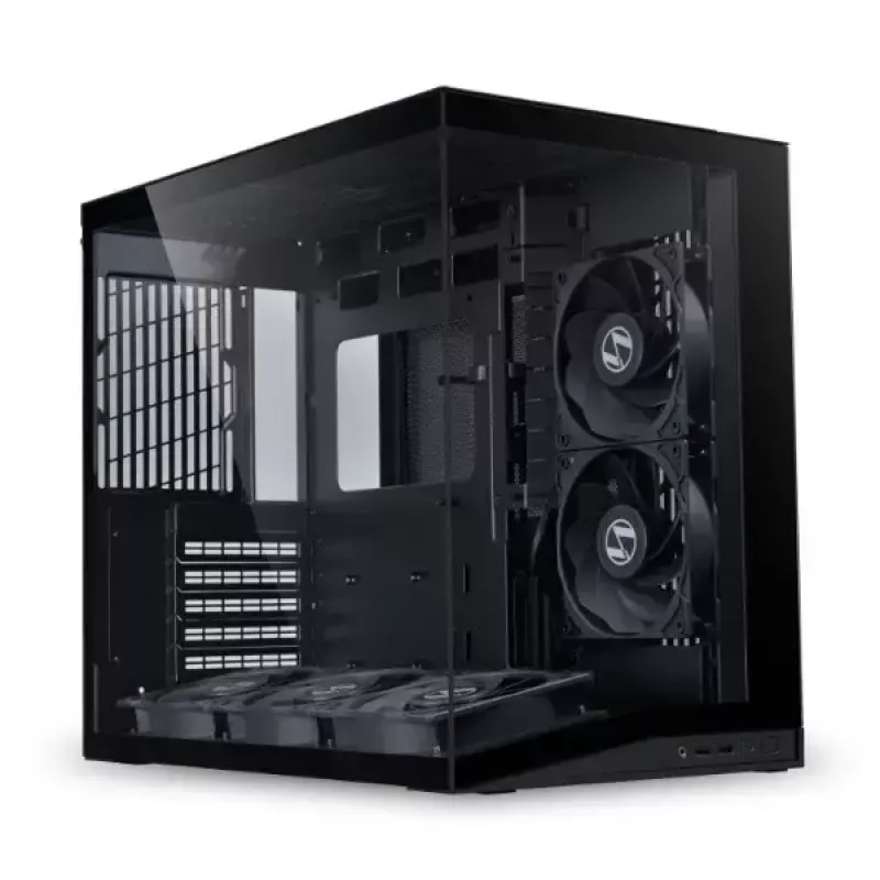 Caixa de computador Lian Li O11 Dynamic Mini V2 Flow preto