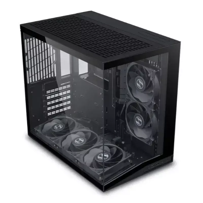 Caixa de computador Lian Li O11 Dynamic Mini V2 Flow preto