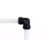 Conector Alphacool 17444 latão preto 34mm sistema de refrigeração