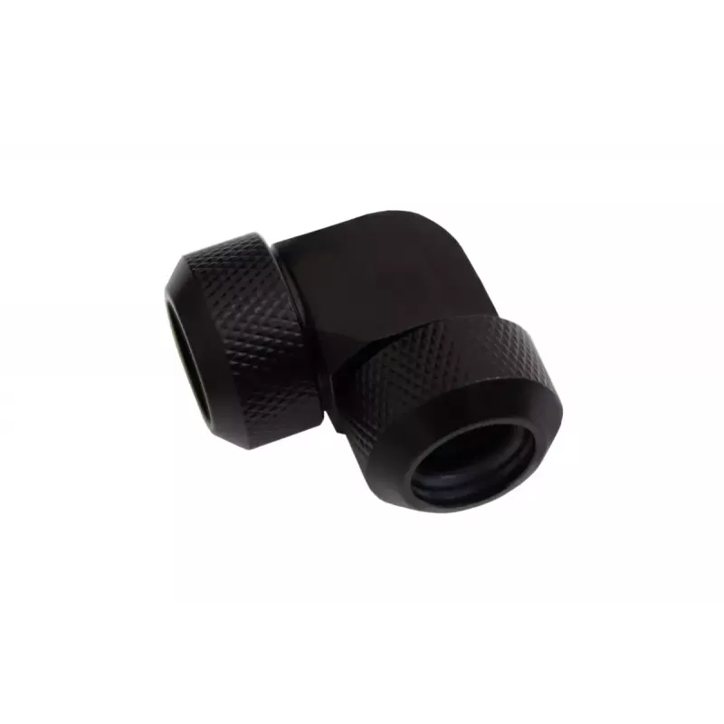 Conector Alphacool 17444 latão preto 34mm sistema de refrigeração