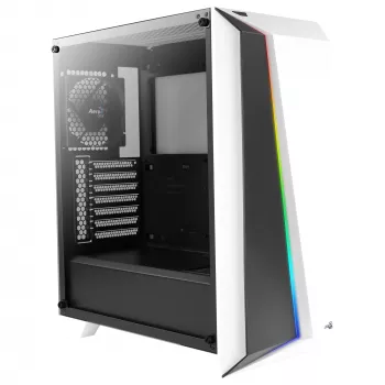 Caixa de PC Aerocool Cylon Pro Tempered Glass Midi Tower branco