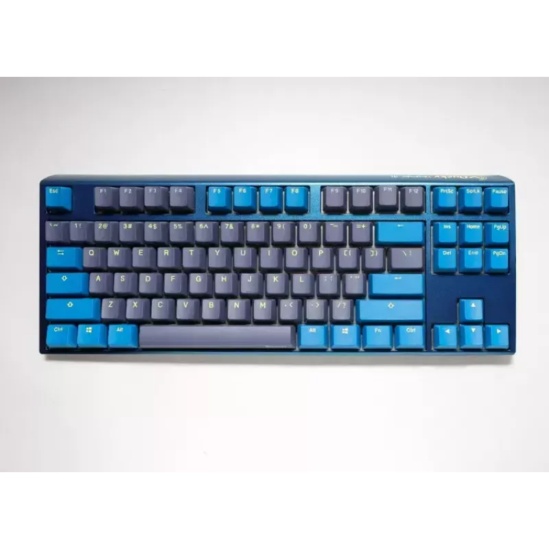 Teclado Ducky One 3 Daybreak TKL Gaming USB alemão azul