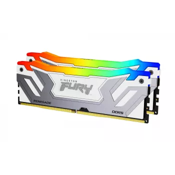 Kingston Technology FURY 48 GB 8400 MT/s DDR5 CL40 CUDIMM (Kit de 2 unidades) Renegade RGB White XMP