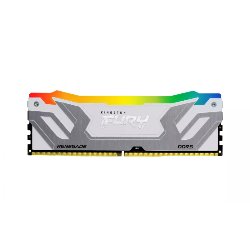 Kingston Technology FURY 48 GB 8400 MT/s DDR5 CL40 CUDIMM (Kit de 2 unidades) Renegade RGB White XMP