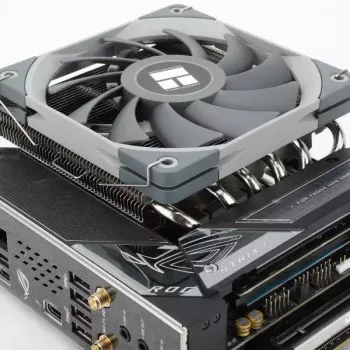 Dissipador/arrefecedor Thermalright AXP120-X67 12 cm preto cinzento metálico