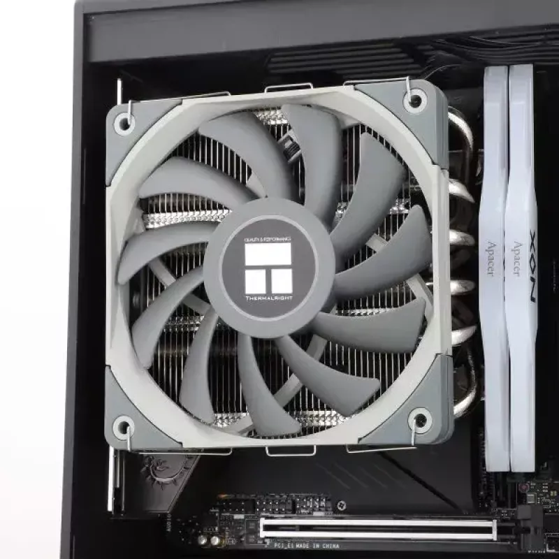 Dissipador/arrefecedor Thermalright AXP120-X67 12 cm preto cinzento metálico