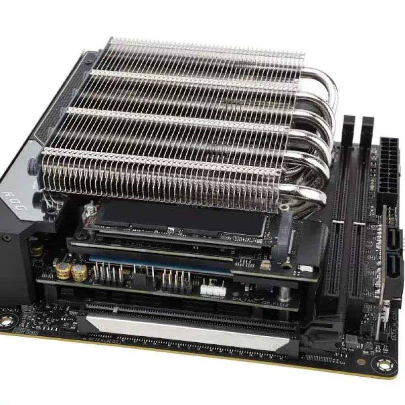 Dissipador/arrefecedor Thermalright AXP120-X67 12 cm preto cinzento metálico