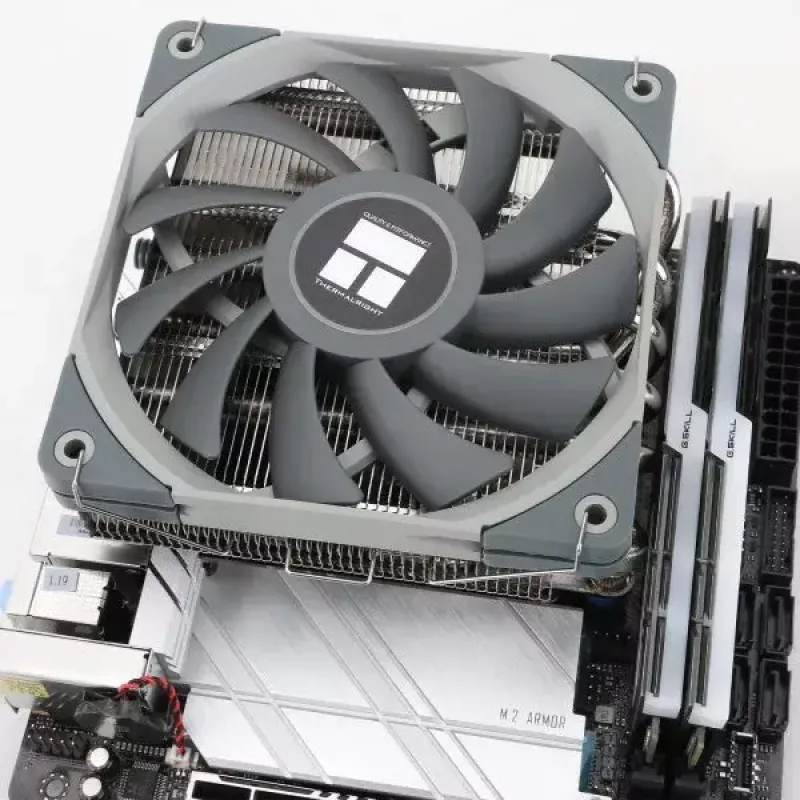 Dissipador/arrefecedor Thermalright AXP120-X67 12 cm preto cinzento metálico