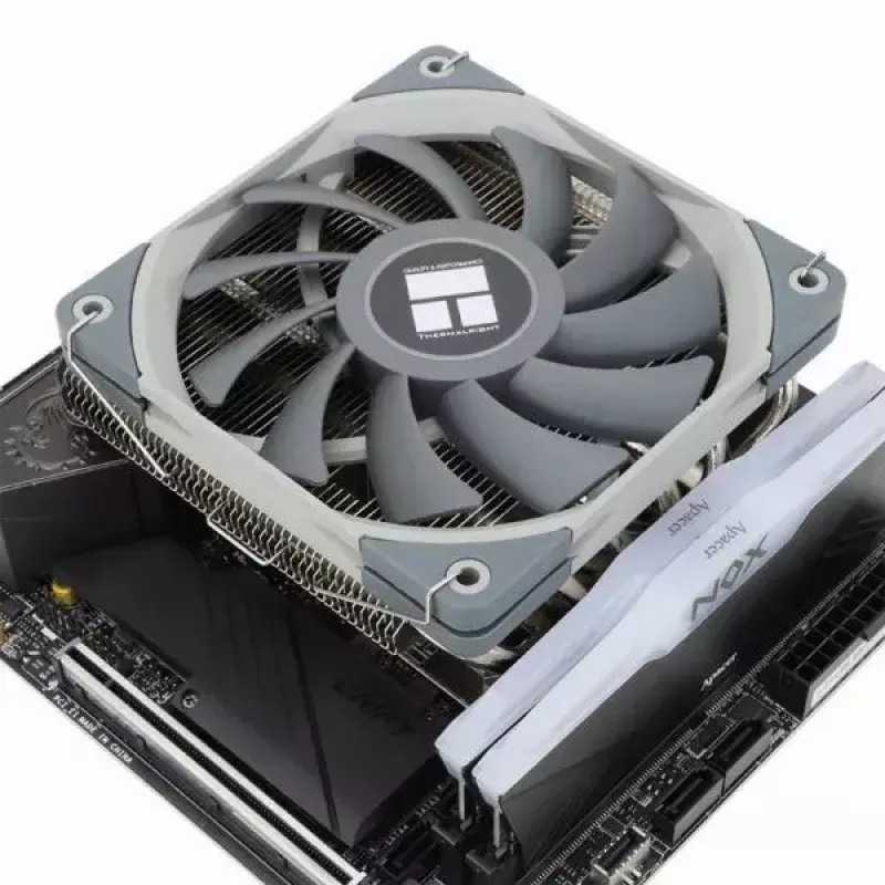 Dissipador/arrefecedor Thermalright AXP120-X67 12 cm preto cinzento metálico