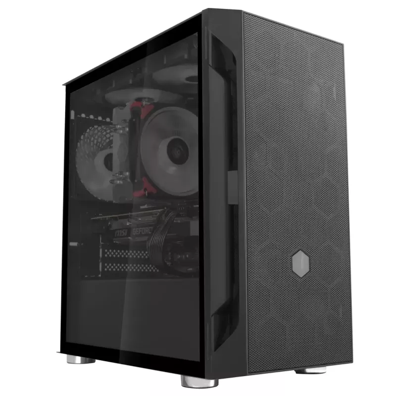 Caixa para PC Silverstone FARA H1M Micro Tower preto