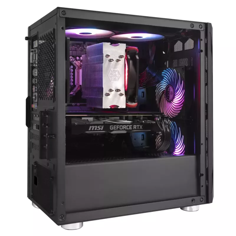 Caixa para PC Silverstone FARA H1M Micro Tower preto