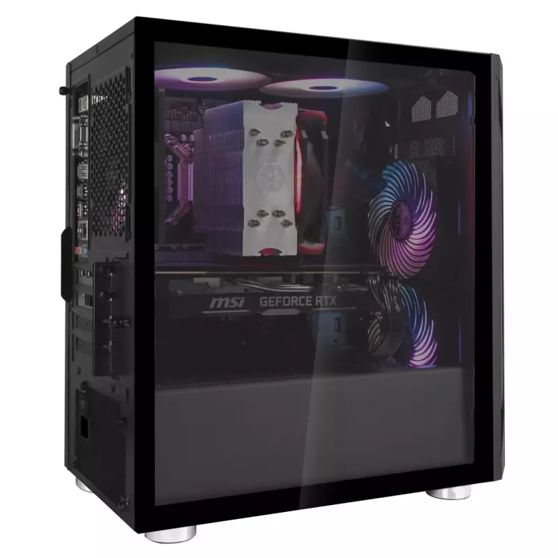 Caixa para PC Silverstone FARA H1M Micro Tower preto