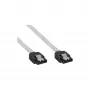 Cabo redondo InLine SATA 6Gb/s com bloqueios 0,5m
