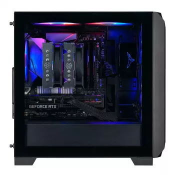 Caixa para PC Silverstone FARA 312Z Midi Tower preto