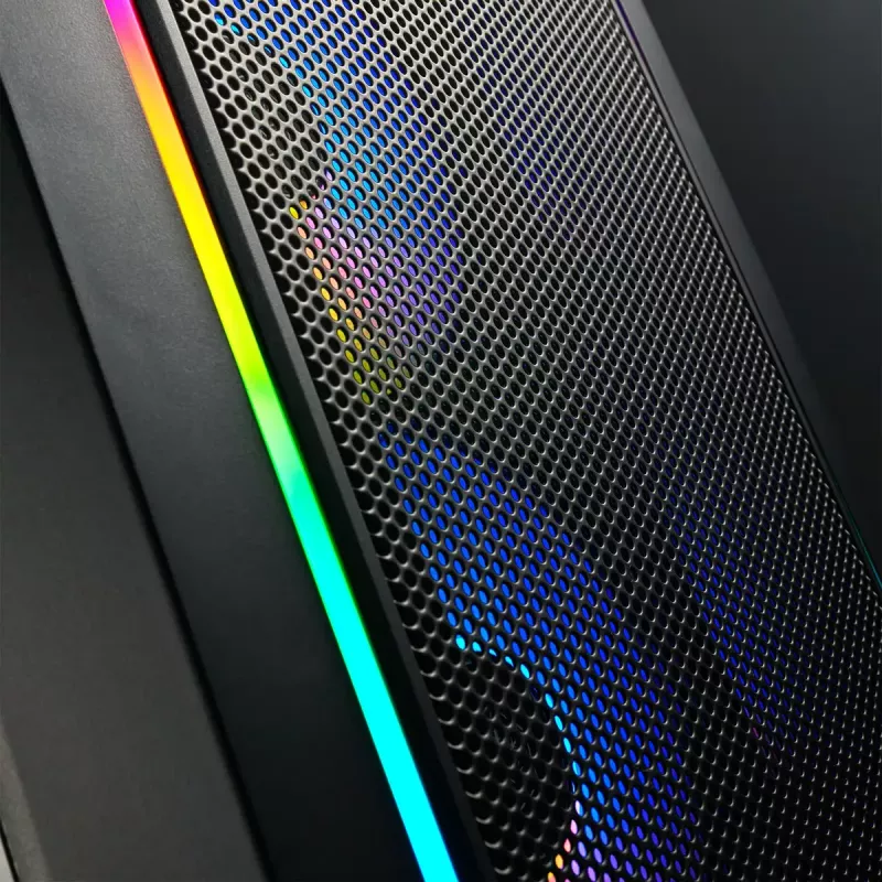 Caixa para PC Silverstone FARA 312Z Midi Tower preto