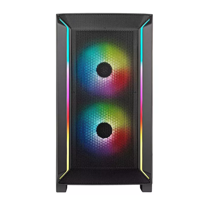 Caixa para PC Silverstone FARA 312Z Midi Tower preto