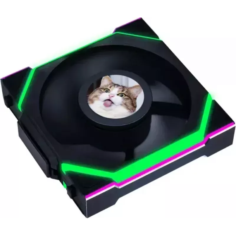 Ventoinha Lian Li UNI FAN SL Wireless LCD 120 Reverse Blade