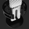 Microfone para PC Endgame Gear XSTRM — USB com fios, sensibilidade -36 dB, 20–20000 Hz, controlos táteis, cabo de 2 m, preto/branco