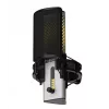 Microfone para PC Endgame Gear XSTRM — USB com fios, sensibilidade -36 dB, 20–20000 Hz, controlos táteis, cabo de 2 m, preto/branco