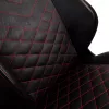 noblechairs HERO PU cadeira gaming, preto/vermelho