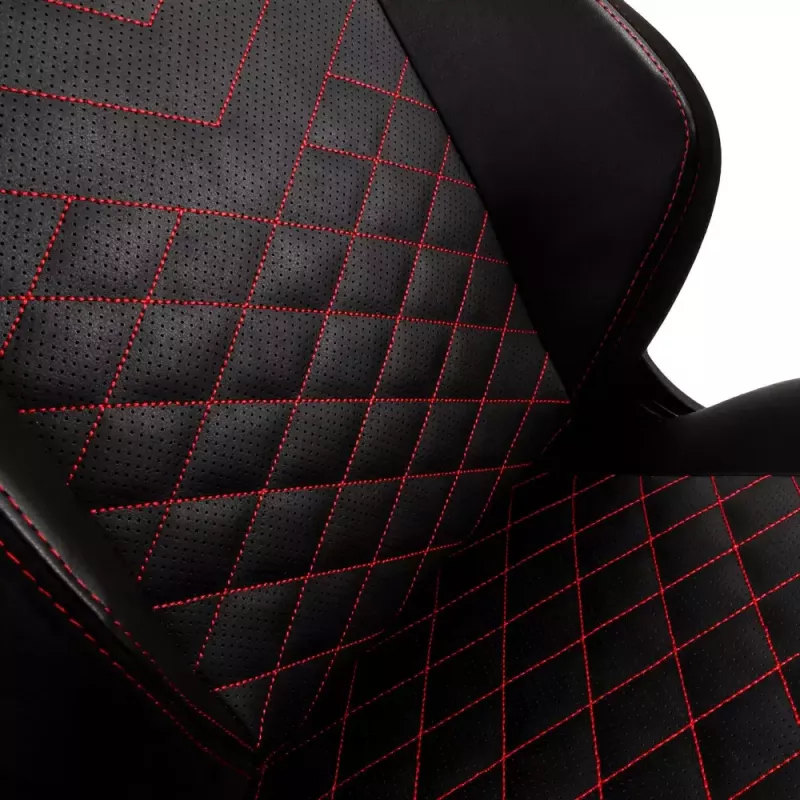 noblechairs HERO PU cadeira gaming, preto/vermelho