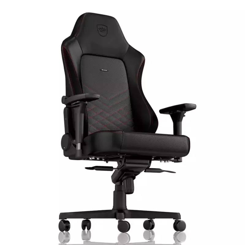 noblechairs HERO PU cadeira gaming, preto/vermelho