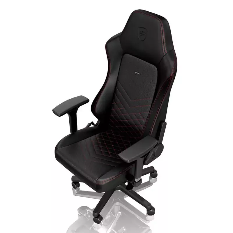 noblechairs HERO PU cadeira gaming, preto/vermelho