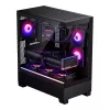 Phanteks XT View PH-XT523V1_DBK01 caixa de PC Midi Tower, E-ATX, vidro temperado, D-RGB, preta