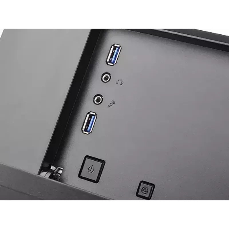 Caixa de PC Silverstone GD10 HTPC preto