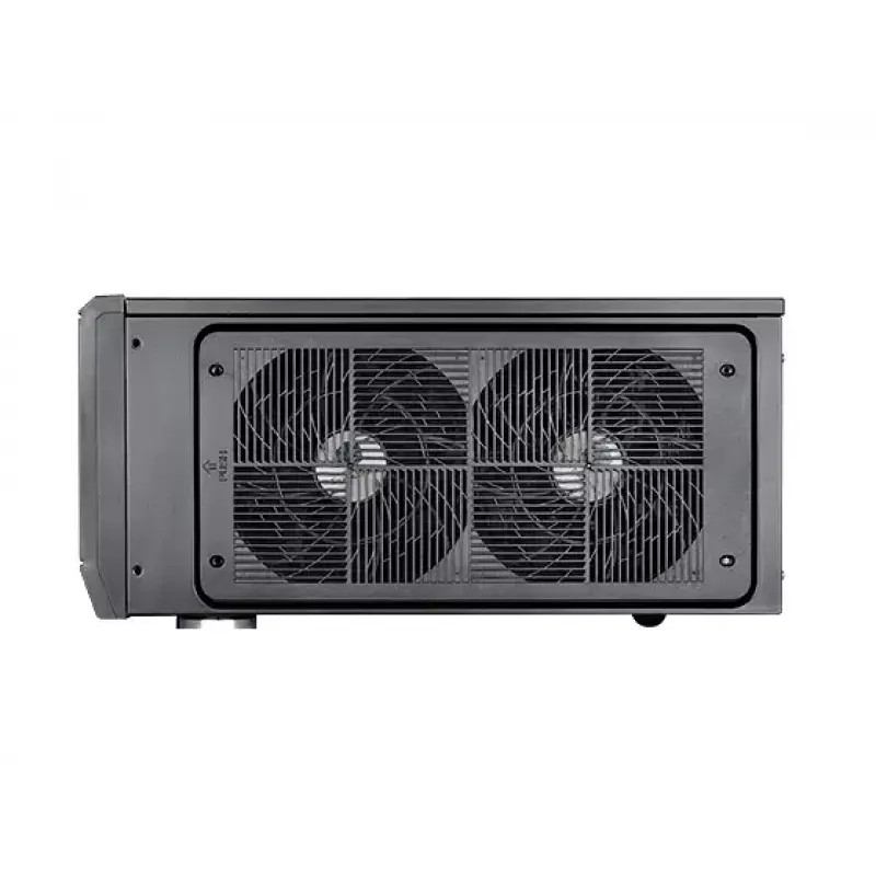 Caixa de PC Silverstone GD10 HTPC preto