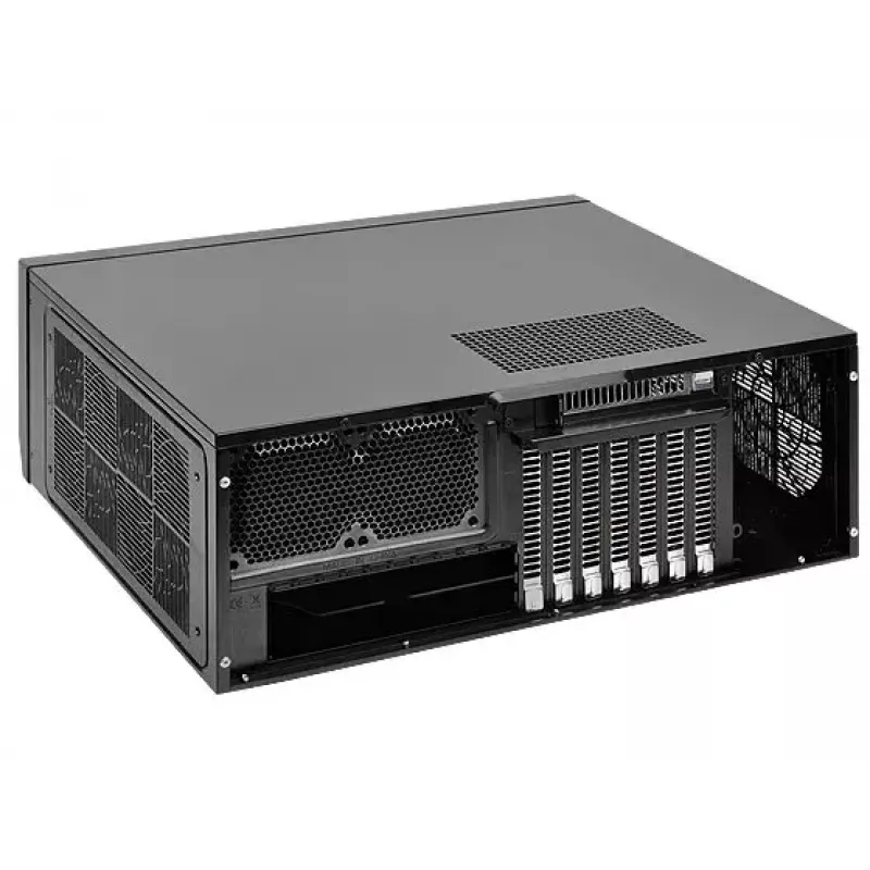 Caixa de PC Silverstone GD10 HTPC preto